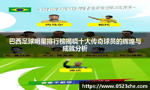巴西足球明星排行榜揭晓十大传奇球员的辉煌与成就分析